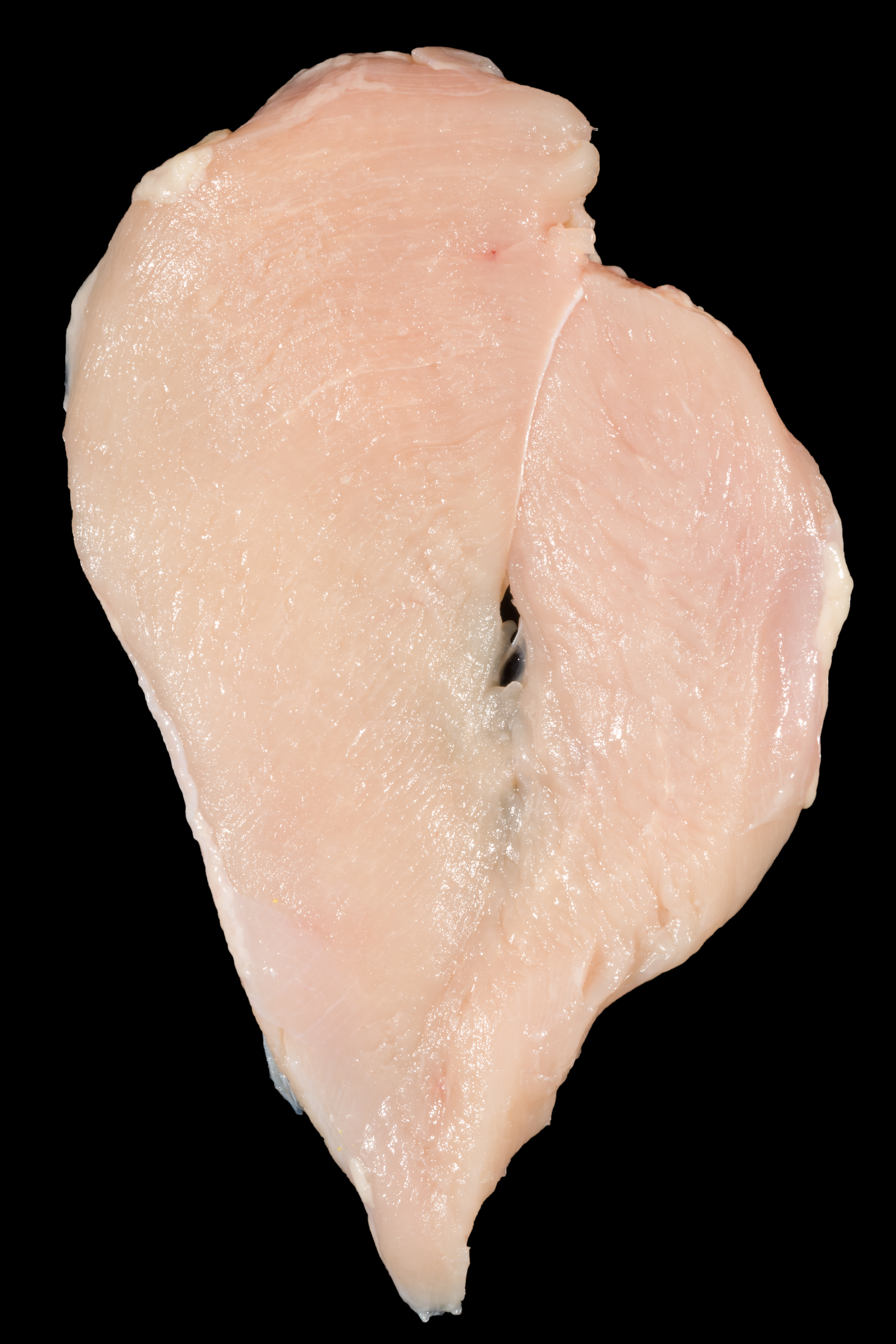 Grade A Thin Sliced Breast with Natural Separation between the Muscles 