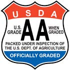 USDA Grade AA shield
